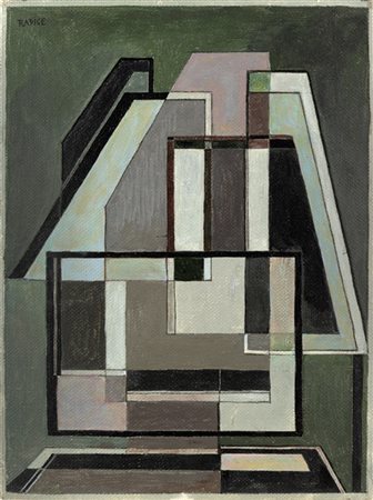 Mario Radice "Compos. R.S. 2167" 1967
olio su tela
cm 38,5x28,5
Firmato in alto