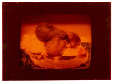 Mario Schifano "Senza titolo" 1977
smalto su tela emulsionata e perspex
cm 51x71