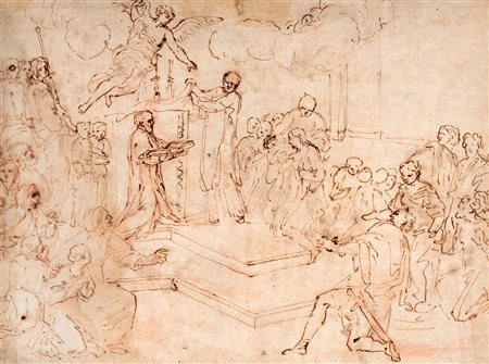 Benedetto Luti (Firenze 1666-Roma 1724)  - Vestizione di San Ranieri