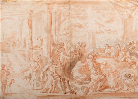 Scuola napoletana, secolo XVIII - Ultima cena