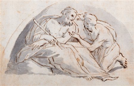 Pietro Antonio de Pietri (Novara 1663-Roma 1716)  - Lotto di tre disegni