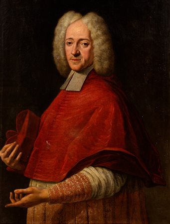 Scuola dell'Italia centrale, secolo XVIII - Ritratto di cardinale