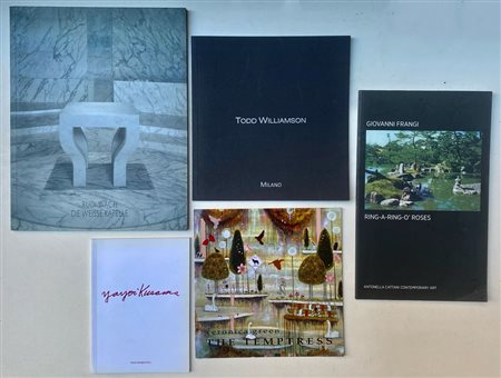 Lotto unico di 5 opere