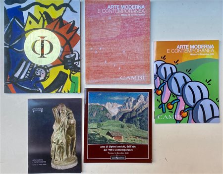 Lotto unico di 5 libri 