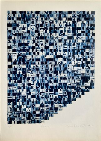 DI LEO RICATTO COSIMO Catania (Catania) 1950 Persona 1979 Litografia su...