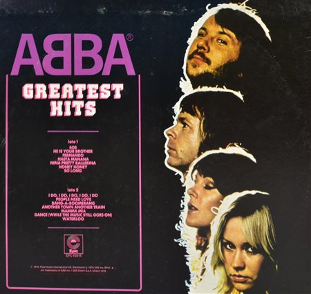 ABBA GREATEST HITS LP 33 giri, Polar Music International AB e distribuito da...