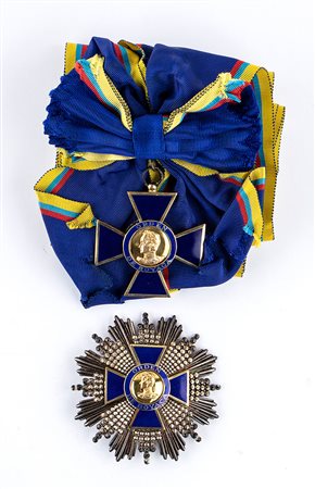 Colombia, Ordine di Boyaca, set di Gran Croce
