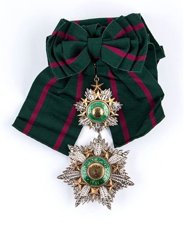 Ordine della Stella di Giordania, set di Gran Croce