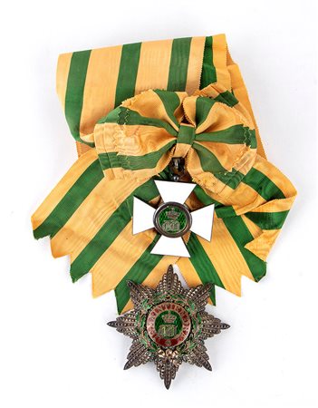 Lussemburgo, ordine della corona di quercia, set di gran croce