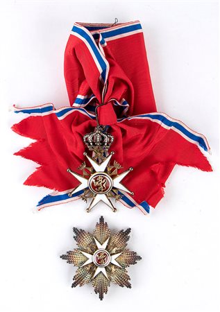 Norvegia, Ordine di Olav , set di Gran Croce