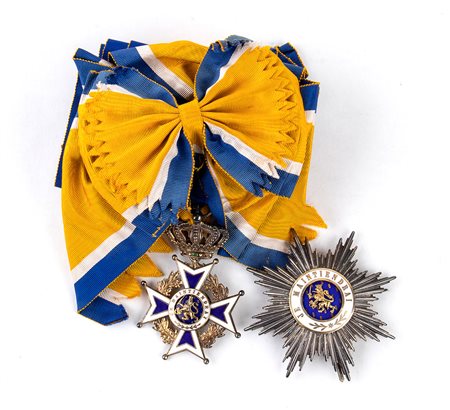 Regno d’Olanda, ordine di Orange Nassau, set di Gran Croce