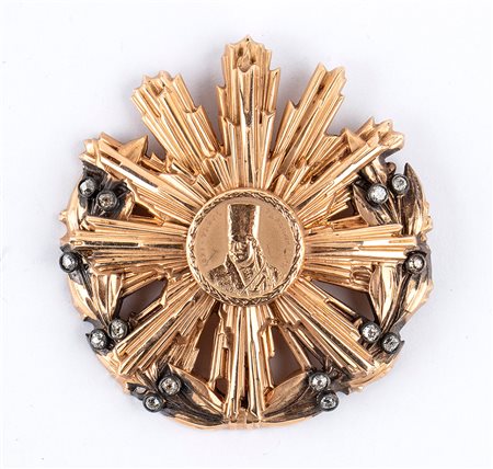 Repubblica socialista di Romania, Ordine di Tudor Vladimirescu, Prima classe in oro con diamanti