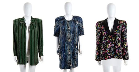 MILA SCHÖN ALTA MODA, LOTTO DI 3 ARTICOLI, Anni ‘90