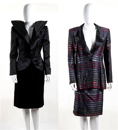 MILA SCHÖN ALTA MODA, LOTTO DI 2 ARTICOLI, Anni ‘80