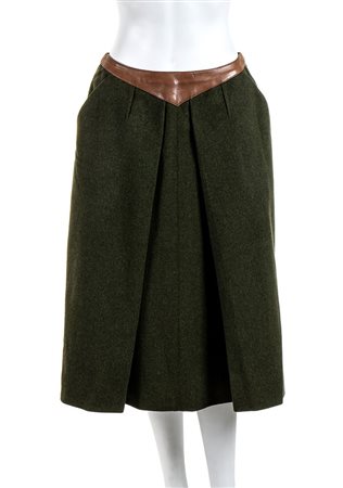 HERMES, GONNA IN LANA, Anni ‘80