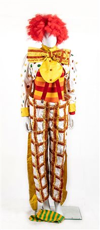 SARTORIA FARANI, COSTUME DI CARNEVALE E BOZZETTO DI CORRADO COLABUCCI, 1980 