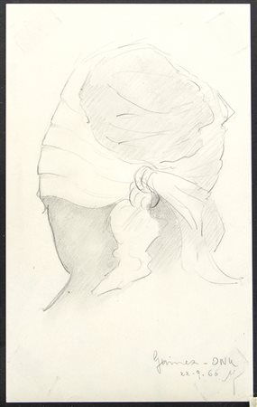 FANFANI, Amintore - Vignette e disegni - anni '40 - (Pieve Santo Stefano, 6 febbraio 1908 – Roma, 20 novembre 1999)