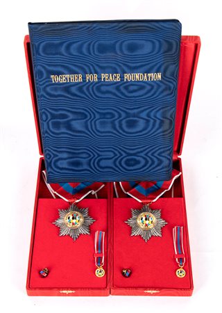 Together For Peace Foundation - Onorificenze e vario