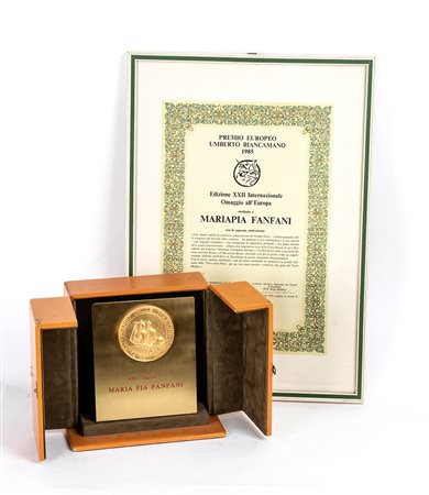 Riconoscimenti vari a Maria Pia Fanfani