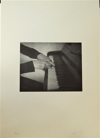 Giuseppe Chiari SENZA TITOLO litografia, cm 70x50 edizione ArteStudio...