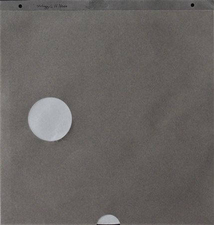 Paolo Scheggi SENZA TITOLO fustellato su cartoncino, cm 31,5x30 es. 146/200...