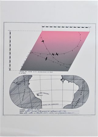 Lucia Pescador SENZA TITOLO serigrafia, cm 70x50 firma es. 4/60 L'opera...