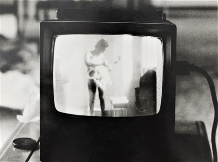 Ignoto CORDONE OMBELICALE fotografia, cm 18x24 firma e titolo al retro