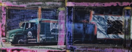 Maurizio Galimberti POLAND DESIRON stampa in lambda sotto plexi, cm 120x48...