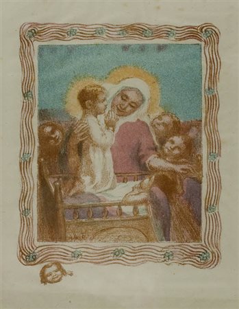 Maurice Denis - Dai poemi di Francis Thompson - 1936/1939 - litografia...