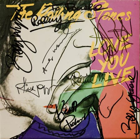 Andy Warhol and The Rolling Stones - L ove you live - 1977 disco in vinile...