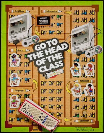 Ben Patterson - Senza titolo - 2007 tecnica mista e collage su tela cm. 60x50...