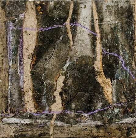 Camilo Echavarria - Torsos 91 - 1993 olio e mista su tela cm. 35x35 Firma sul...