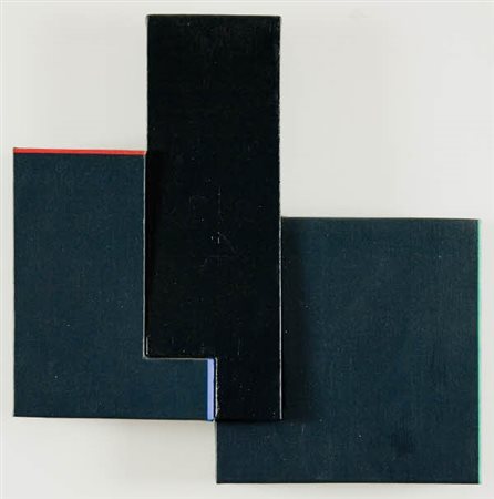 Joel Froment - Struttura verticale - 1991 connessione di elementi in tela cm....