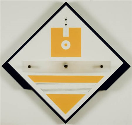 Carmelo Arden-Quin - Plastique 17 - 1986 acrilico, plastica su tavola...