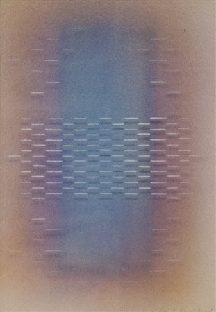 Ivan Contreras Brunet - Struttura-colore – 1993 - tecnica mista su cartoncino...