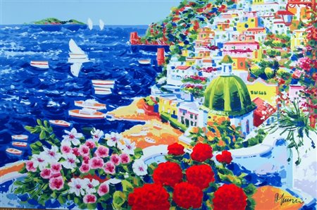 FACCINCANI ATHOS (Peschiera D/G 1951) "Racconto di primavera per una...