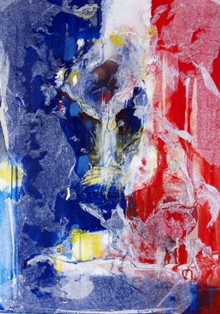 GUARNIERI ODDINO "Avvitarsi dentro la spirale" 2008 Tecnica mista su tela cm....