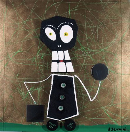 BOLOGNINI ALESSANDRO (Novara 1991) "Quadrato o cerchio?" Polistirolo,...