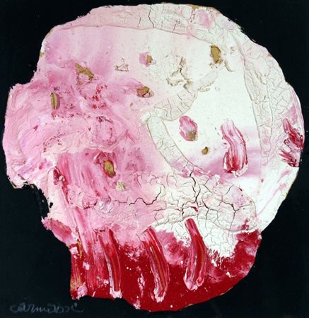 CARMASSI ARTURO (Lucca 1925) "Senza titolo" Tecnica mista su cartoncino cm....