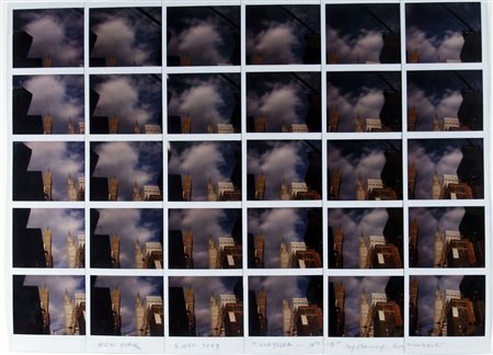 GALIMBERTI MAURIZIO (Como 1956) "New york, Chrysler n. 15" 2009 Polaroid...