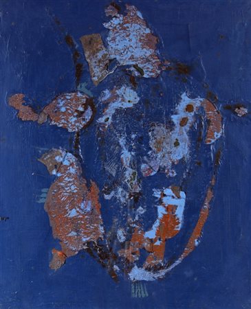 BALSAMO VINCENZO (Brindisi 1935) "Senza titolo" 1976 Olio su tela cm. H:...