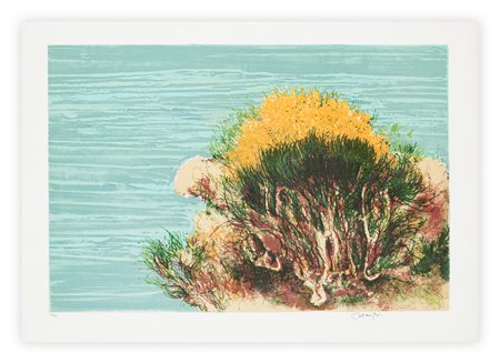 GIANCARLO CAZZANIGA (1930-2013) - Lotto unico composto da 2 opere grafiche