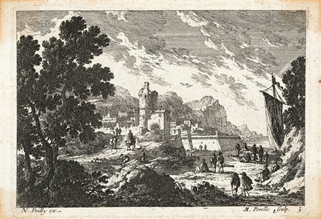 A. PERELLE - Paesaggio