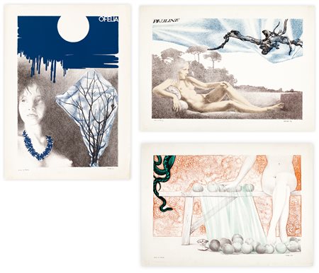 PARINI - Lotto unico di 3 opere