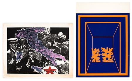 AUTORI VARI (BARATELLA E PERUZ) - Lotto unico di 2 opere