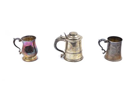 LOTTO DI TRE TANKARD