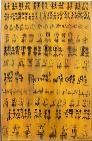 Gian Luigi Giovanola (Milano 1923), “Senza titolo”, 1964.