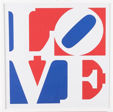 Robert Indiana (New Castle 1928 - Vinalhaven 2018), “Love”, 2008.
