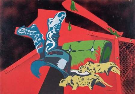Vincenzo Eulisse (Venezia 1936), &ldquo;Senza titolo&rdquo;, 1968.