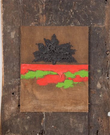 Carlo Mattioli (Modena 1911 - Parma 1994), “Paesaggio”, 1987